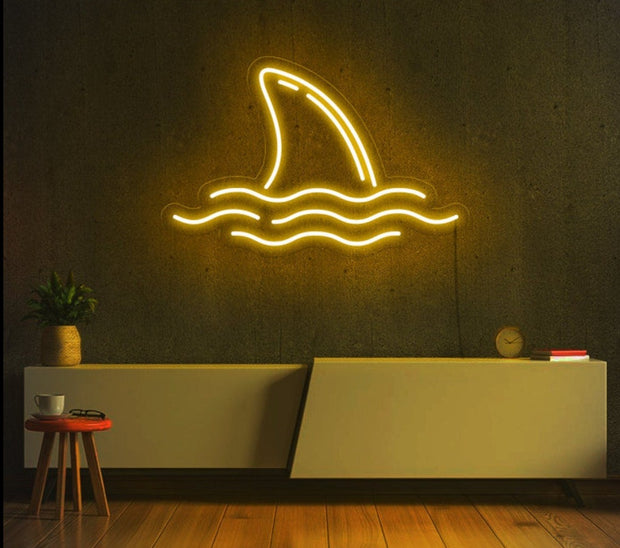 Shark Fin | LED Neon Sign