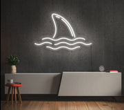 Shark Fin | LED Neon Sign