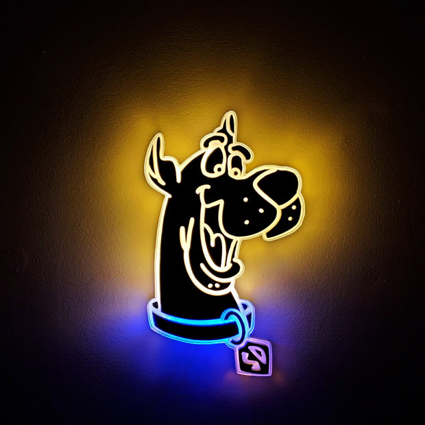 Scooby Doo | Edge Lit Acrylic Signs