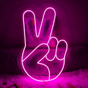 Peace Emoji | LED Neon Sign