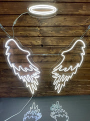 Halo And Wings | LED Neon Sign