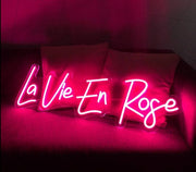 La Vie En Rose | LED Neon Sign