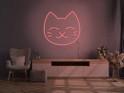 Cat Face | LED Neon Sign
