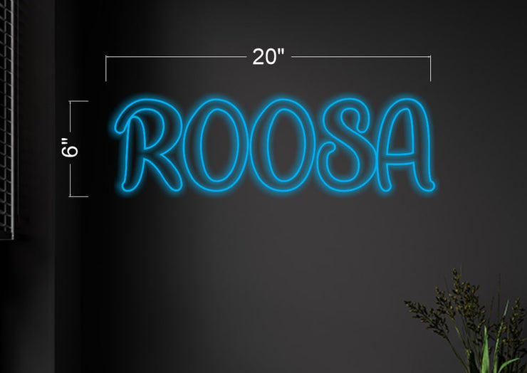 Roosa | LED Neon Sign