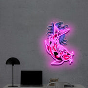 Koi Fish | Neon Acrylic Artwork