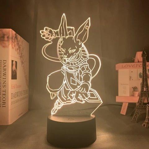 Lord Beerus Anime - LED Lamp (Dragon Ball Z)
