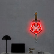 Love Hurts | Neon Acrylic Artwork