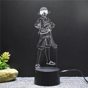 Luffy Standing Anime - LED Lamp (One Piece)