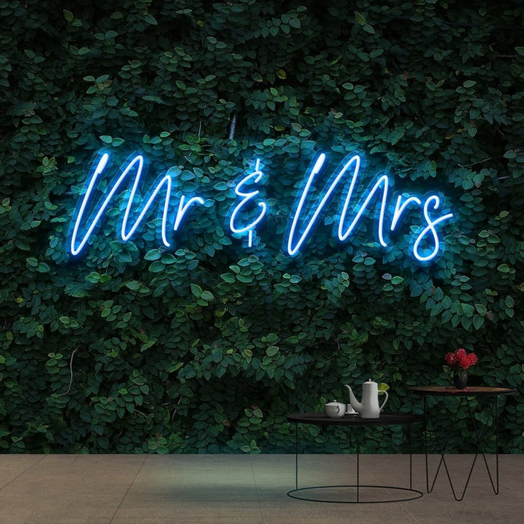 MR & MRS | LED Neon Sign