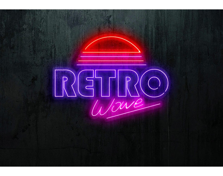 Retro Wave | LED Neon Sign
