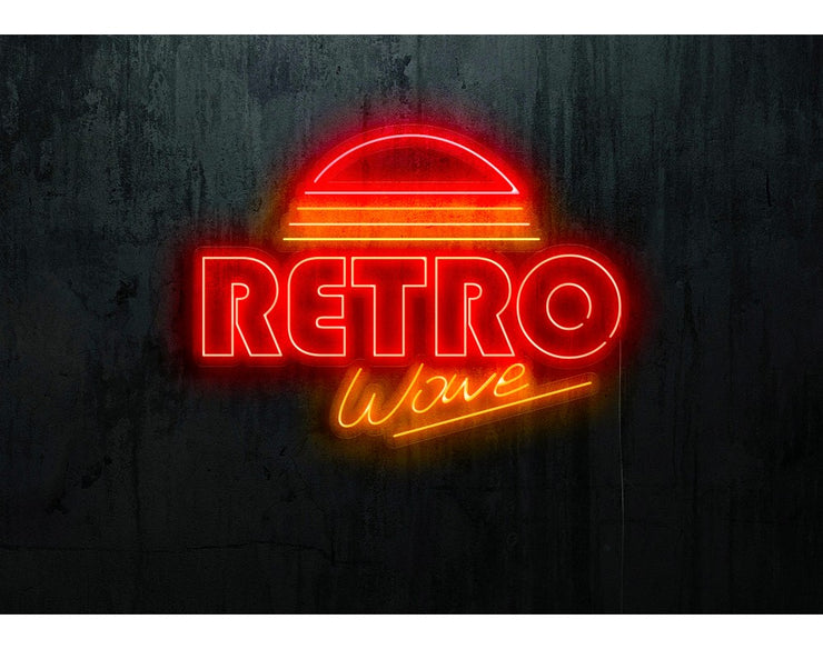 Retro Wave | LED Neon Sign