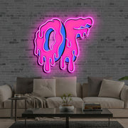 Only Fans | Neon Acrylic Artwork