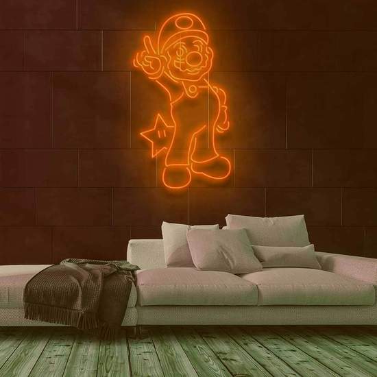 Mario | Game Neon Sign