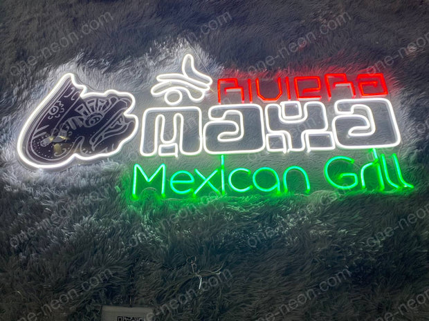 Rivera Maya Mexican Grill | LED Neon Sign