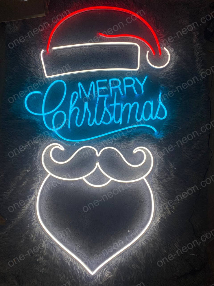 Merry Christmas Hat | LED Neon Sign