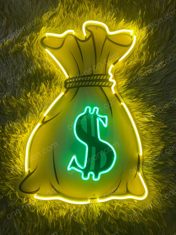 Money Bag | LED Neon Sign