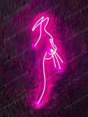 Cat Line Art | LED Neon Sign