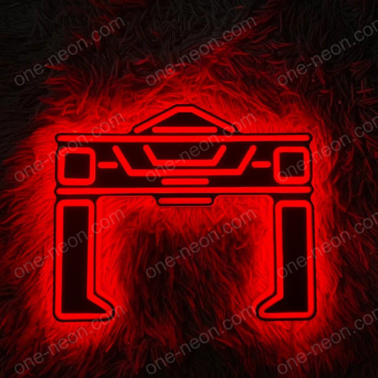 Tron Recognizer | Edge Lit Acrylic Signs