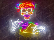Taco Calavera | LED Neon Sign