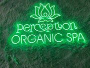 Perception Organic Spa | LED Neon Sign