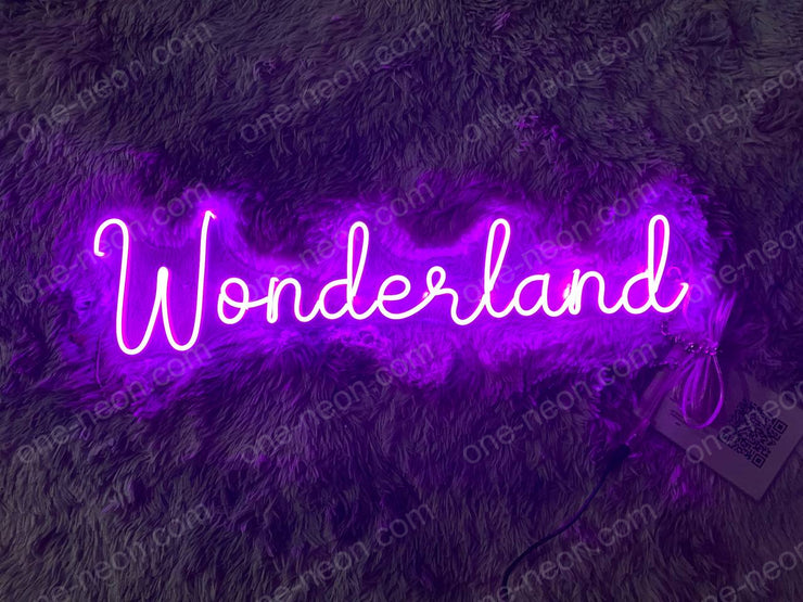 Wonderland | LED Neon Sign