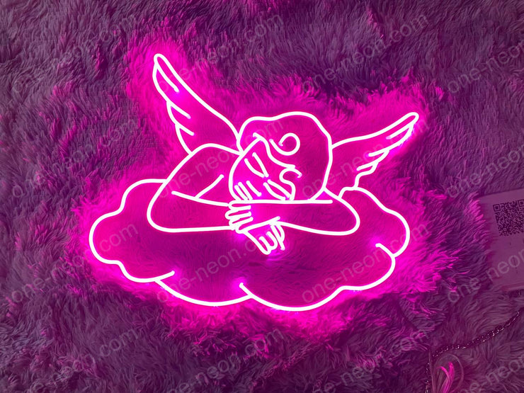 Sleeping Angel | LED Neon Sign