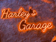 Harley's Garage | LED Neon Sign