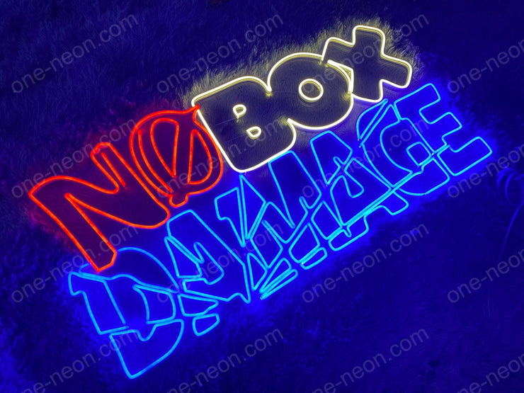 NO BOX DAMAGE & MNM logo | LED Neon Sign