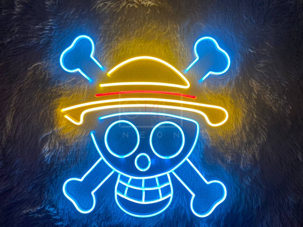One Piece Trafalgar D.Water Law V2 LED Neon Sign - Kamelneon