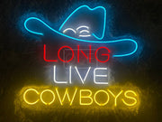 Long Live Cowboys | LED Neon Sign