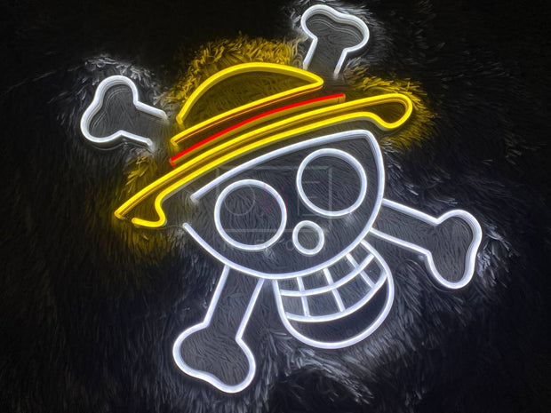 Skull Neon Sign, One Piece Neon Sign