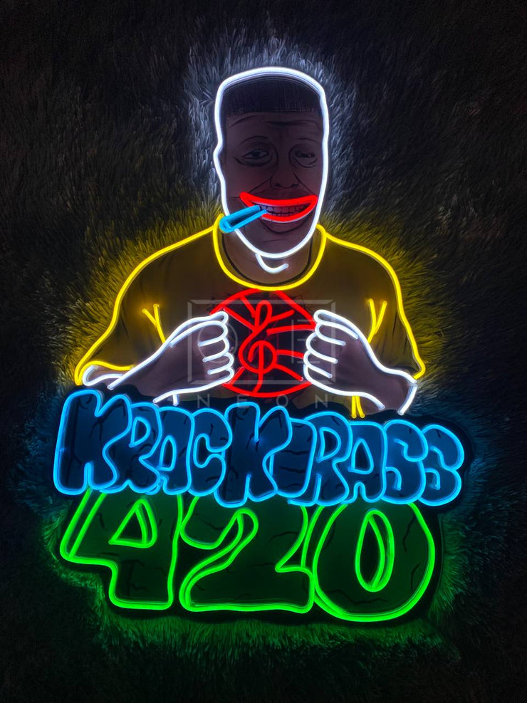 Krackerass 420 | LED Neon Sign