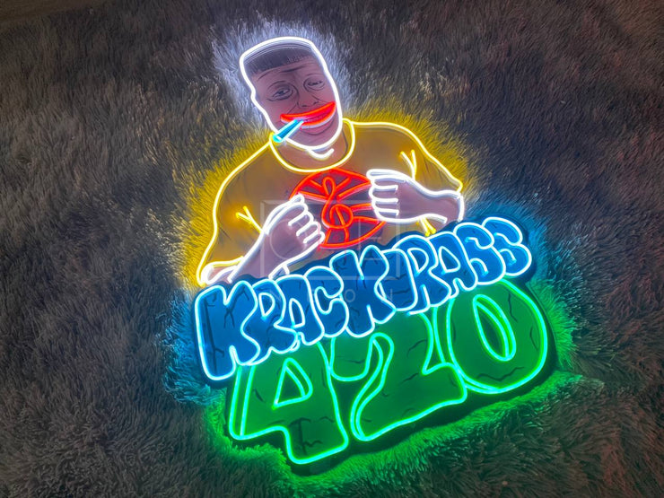 Krackerass 420 | LED Neon Sign