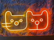 Emoji Cat | LED Neon Sign