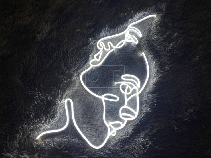 Two Faces | LED Neon Sign
