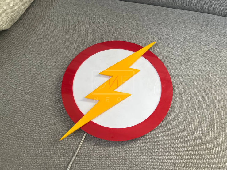 The Flash | Edge Lit Acrylic Signs