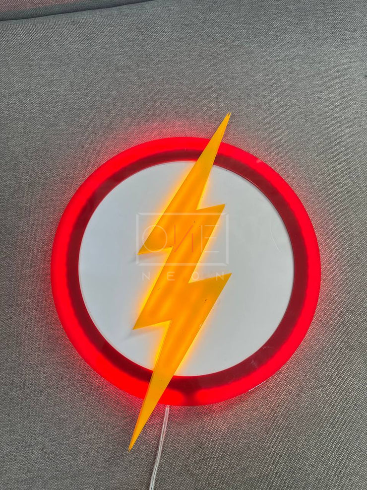 The Flash | Edge Lit Acrylic Signs