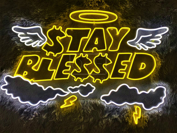 Stay Blessed | LED Neon Sign