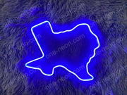 Texas State Map | LED Neon Sign