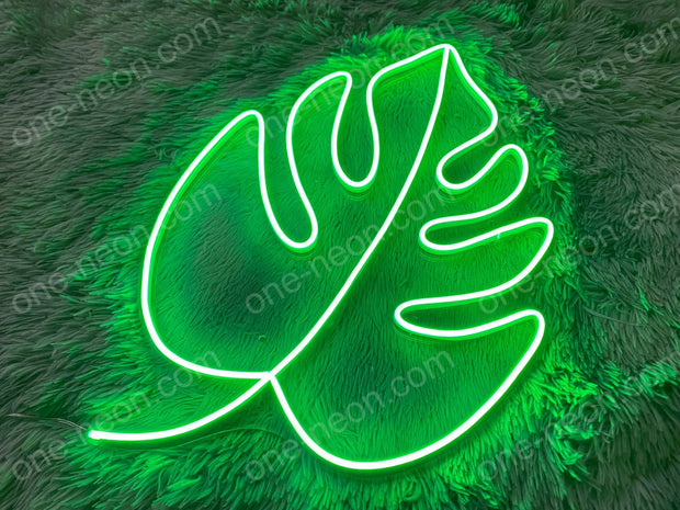 Monstera Leaf | LED Neon Sign