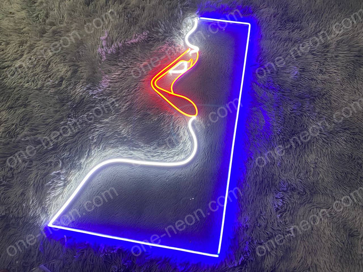 Woman Face | LED Neon Sign