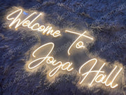 Better Together & Welcome To Joya Hall | LED Neon Sign