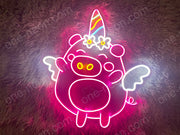 Angel Pig | LED Neon Sign
