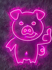 Pink Pig | LED Neon Sign