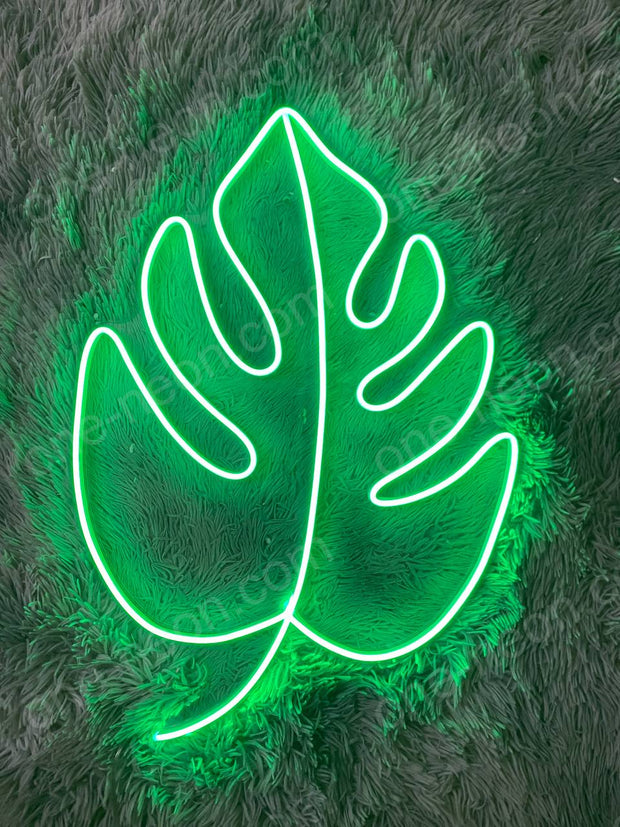 Monstera Leaf | LED Neon Sign