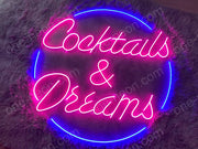 Cocktails & Dream | LED Neon Sign