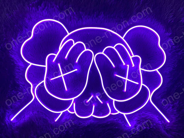 KAWS head | LED Neon Sign - ONE Neon