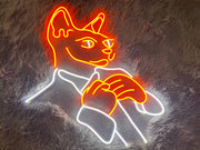 Cat God | LED Neon Sign