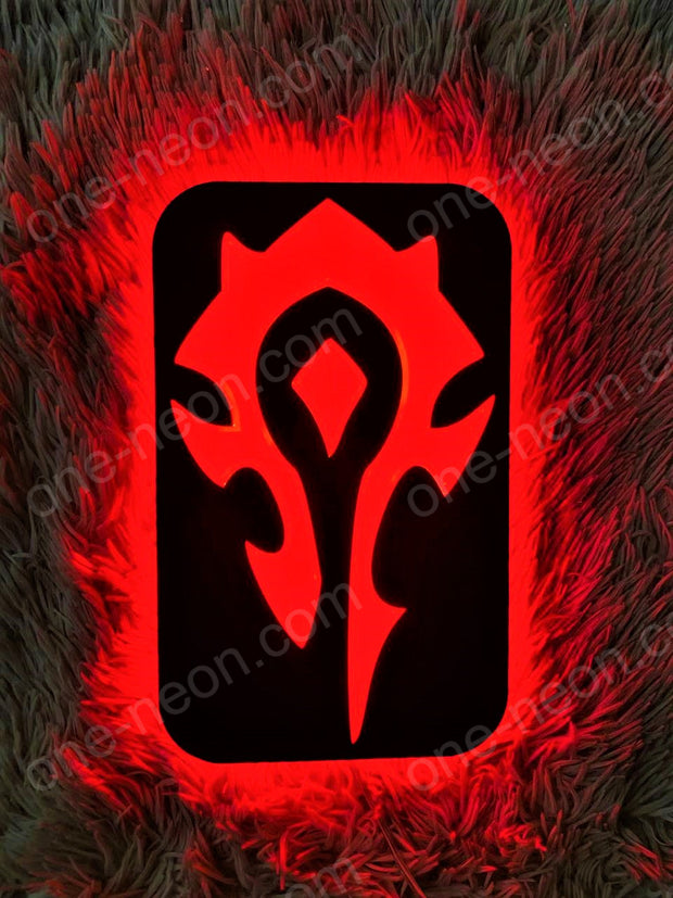 Horde | Edge Lit Acrylic Signs