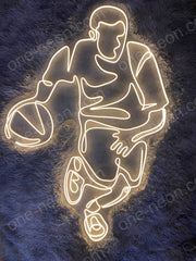 Basketball Abstract | LED Neon Sign